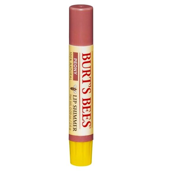 XMAS SALE Burts Bees "Peony" Pink Tinted Lip Shimmer - Picture 5 of 7